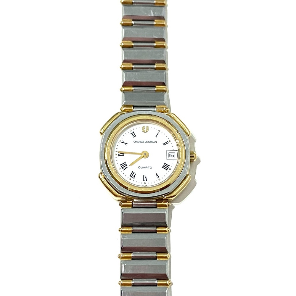 Vintage Charles Jourdan Two Tone Watch